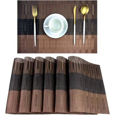 Sets De Table Kela Nicoletta – Lot De 2, Crème, 45x33 Cm, Plastique Neuf