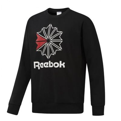 Sweat Reebok Classic Friend Terry big star Noir Manches longues Femme Argent Cdiscount Pret a Porter