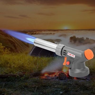 Chalumeau à gaz butane - allumage automatique - pour camping - blow jet -  fer à souder - pistolet chauffant - pour barbecue -[A77] - Cdiscount Maison
