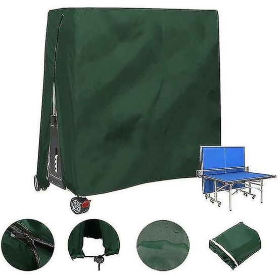 Housse De Protection Pour Table De Poker – Tissu Oxford 420D Imperméable Et Anti-poussière – Taille 244 X 122 Cm – Noir, Gris, Blanc