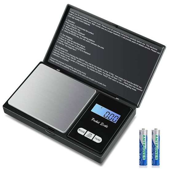 Balance De Précision 500g / 0.01g - écran LCD - Noire - Neuve