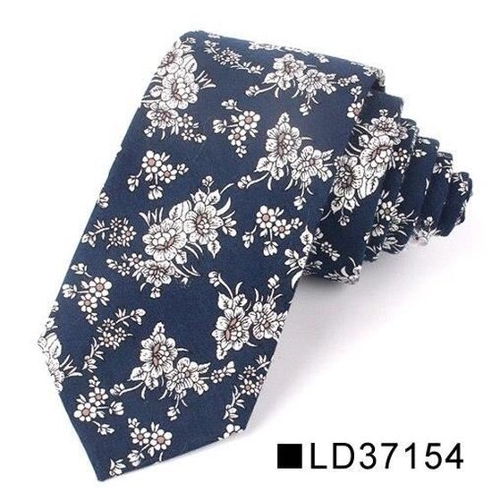 Frederick Thomas Hommes-S bleu marine et argent Barber à Rayures Cravate Classique Cravatte 