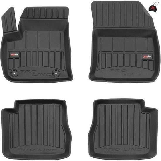 Tapis De Sol Caoutchouc Pour Leapmotor T03 (depuis 2020) - Noir, Antidérapant, Protection Complète
