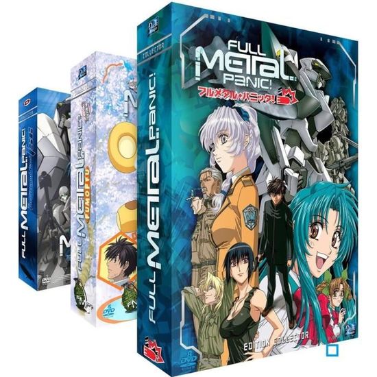 DVD Full Metal Panic! Intégrale de la Trilogie Edition