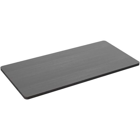 Lot De 3 Plateaux De Service Relaxdays Antidérapants Gris - 35x25 Cm, Parfait Restaurant Et Maison