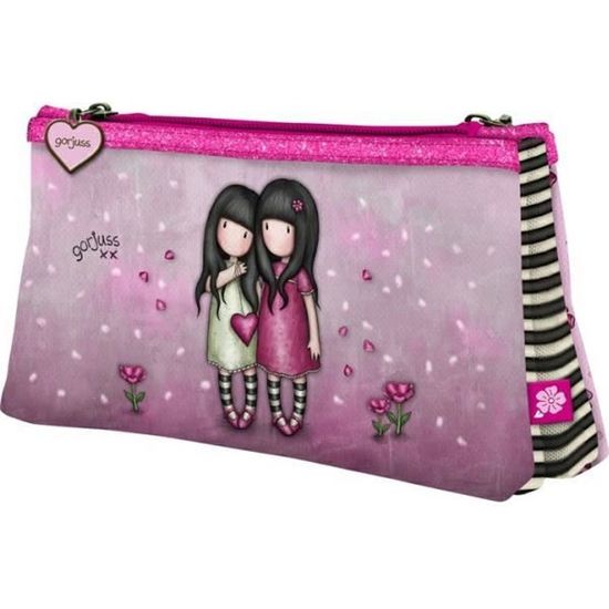 Santoro Gorjuss Doppelte Münzbörse - Stylisches Federmäppchen Mit Reißverschluss