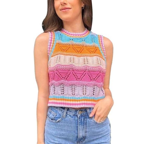Pull en maille chenille avec torsades - Beige - Femme - 30.00 Pull en maille chenille avec torsades - Beige - Femme - 30.00