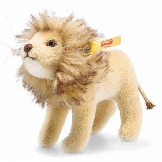 NOUVEAU jouet animal de la jungle souple Steiff Leo le lion 16 cm