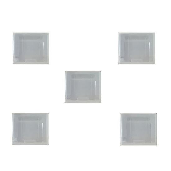 5 Boîtiers Transparents Pour Game Boy Advance - Étui De Protection Compatible Nintendo