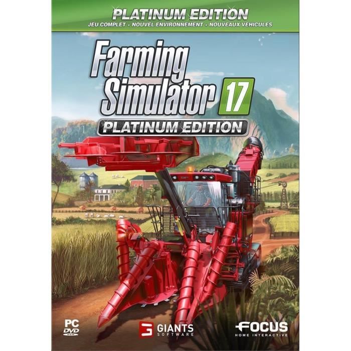 Farming Simulator 19 Édition Platinium Jeu PC - Cdiscount Jeux vidéo