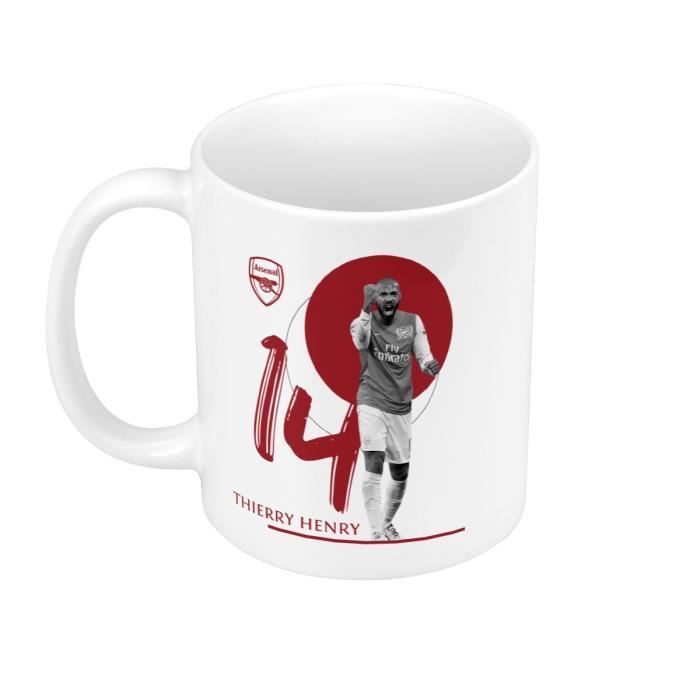 Mug Céramique Thierry Henry Arsenal Vintage Footballeur Foot Star -  Cdiscount Puériculture & Eveil bébé