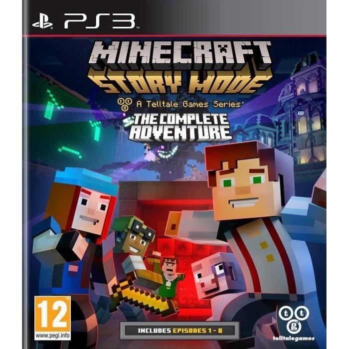 Focus Minecraft Story Mode Complete Edition Jeu PS3