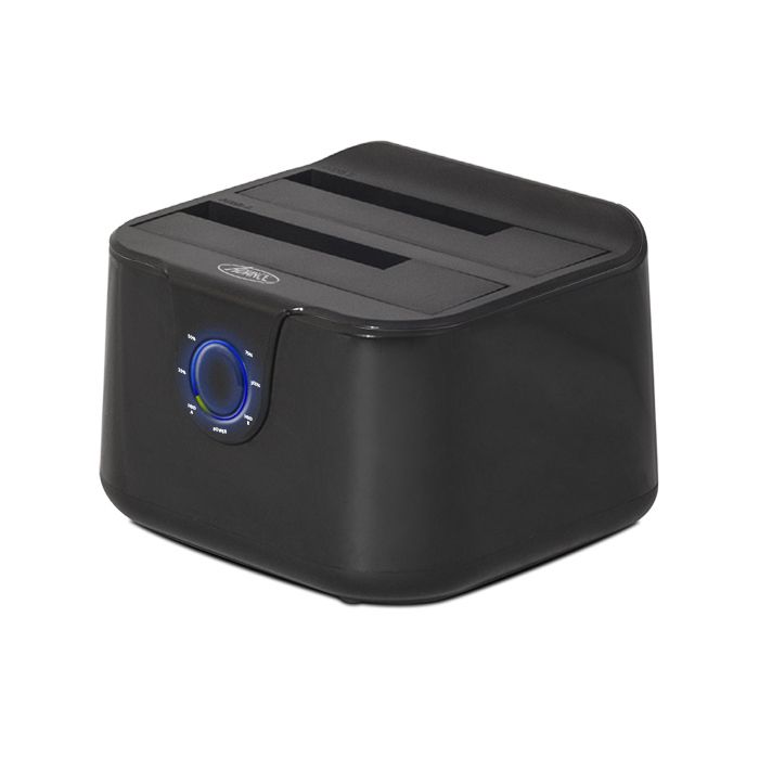 Advance Station d'accueil Dual Dock - Pour disque dur - HDD - USB 3.0 - Noir