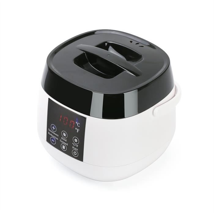 Chauffe-cire électrique Machine à réchauffer la cire réglable Réchauffeur intelligent de retrait de cire Chauffe-cire à cheveux