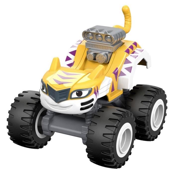 Voiture Electrique ADLZF nickelodeon blaze & the monster machines, super rayures de tigre