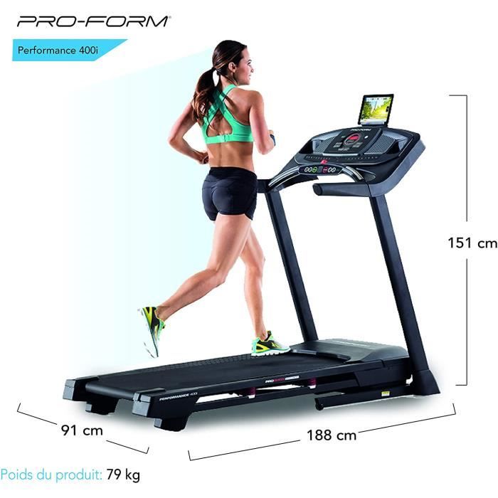 Proform Tapis de course pliale - Série Performance