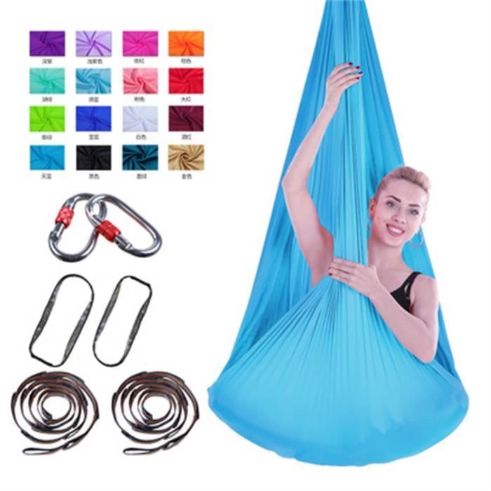 Yoga aérien Swing Set Yoga Hamac antigravité plafond suspendu Yoga Sling miettelove 5400 yyllyy