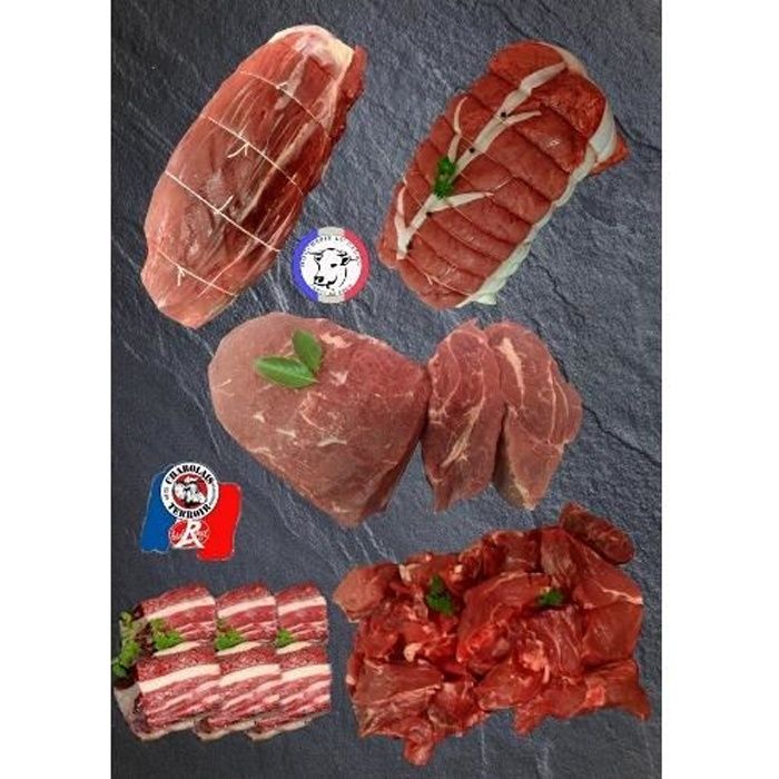 Colis de viande de Bœuf Charolais Spécial Hiver