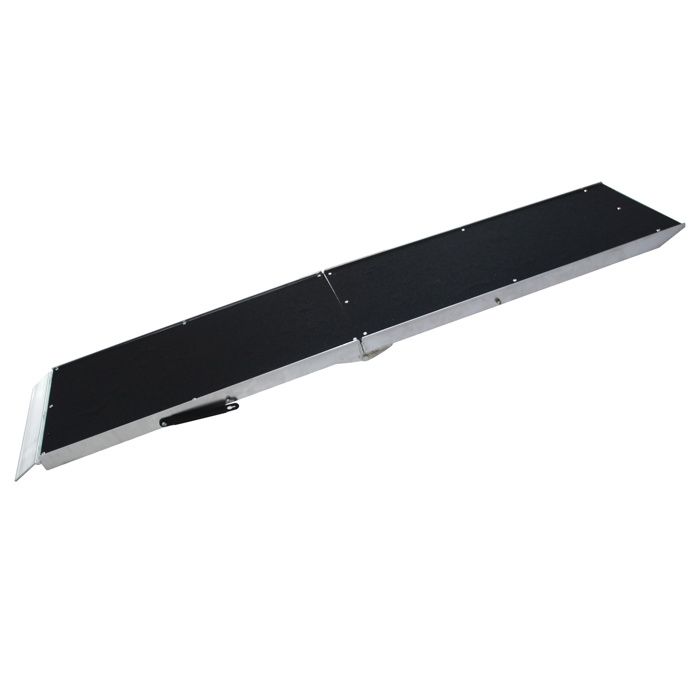 Rampe pour les chiens pliable 92x38cm aluminium rampe rail collision 183cm 110kg - 30187