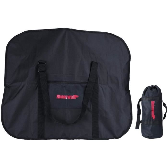 Sac de Transport Vélo 20 Pouces Housse pour Vélo Pliant Imperméable et épaissi Housse Protection Velopour Cyclisme VTT Voyage