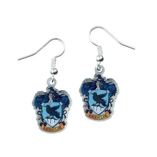 Boucles d'oreilles à rayures Ravenclaw en argent plaqué officiellement Harry Potter
