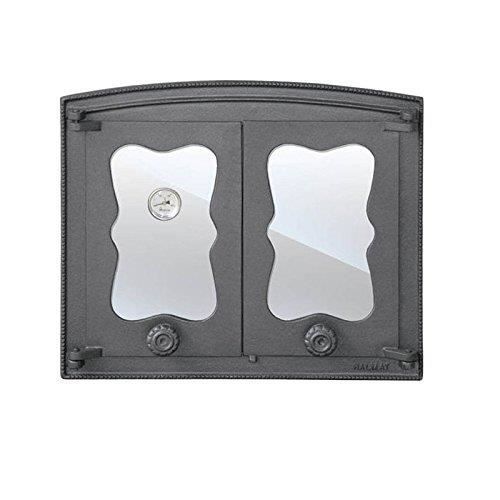Porte de four Verre Porte de four en fonte four à pizza de porte four à pierre en fonte H3504