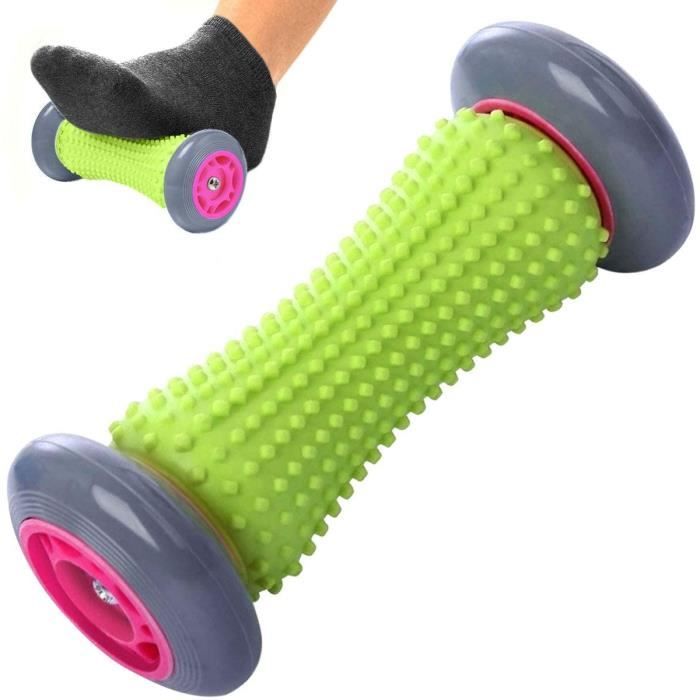 Rouleau de Massage,Fasciite Plantaire Point de Pied Masseur pour Tissus Massage,Acupression Réflexologie Rouleaux Stick pour Épaule