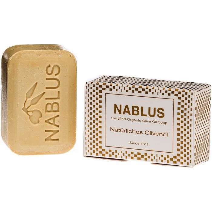 Savons et gels douche Nablus Soap - Le Savon Nablus À L'Huile D'Olive Naturelle idéal pour les peaux sensibles,ne contie 55562