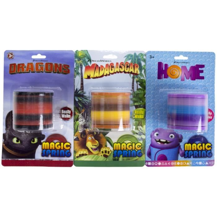 Ressort Magic Spring Spirale Dreamworks aléatoire