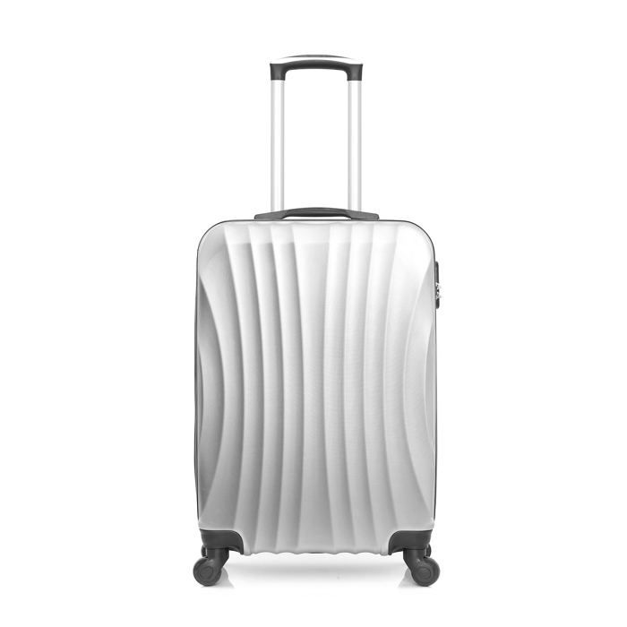 HERO – VALISE WEEK-END - ABS – 60cm – 4 roues – MOSCOU-A – GRIS