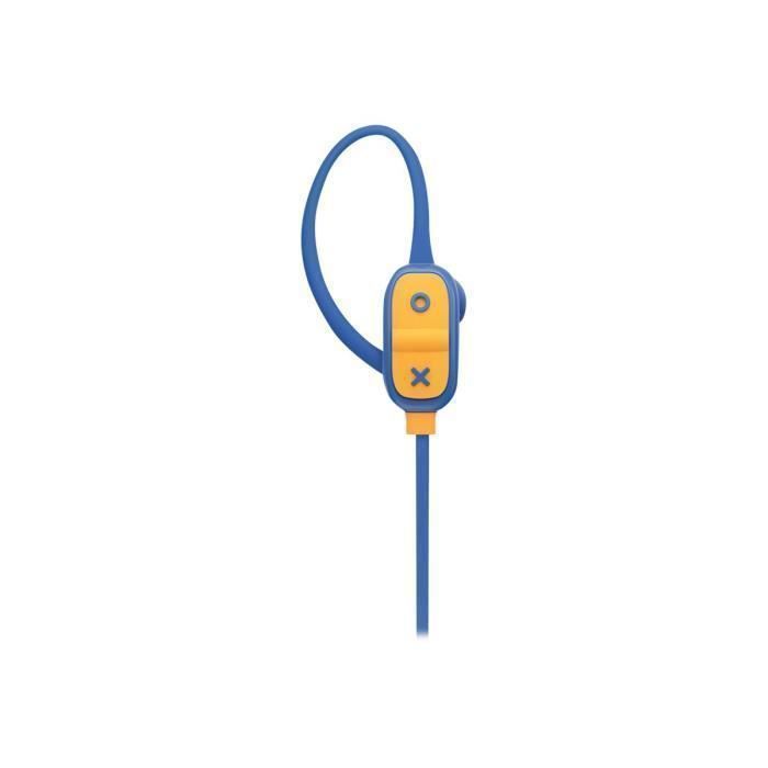 JAM Live Large Écouteurs avec micro intra-auriculaire montage sur l'oreille Bluetooth sans fil bleu