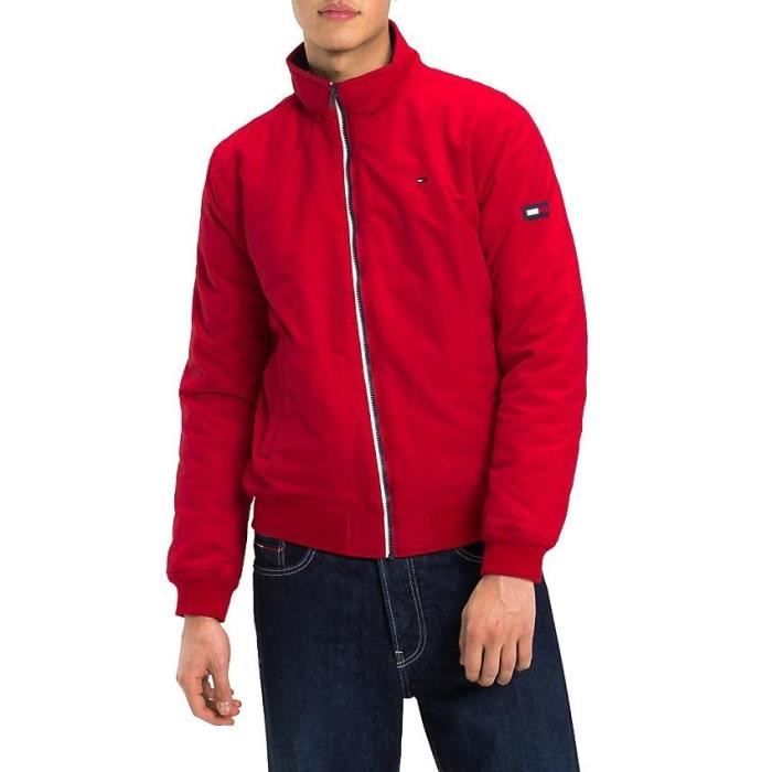 Veste Tommy Jeans Essential Padded Rouge Homme