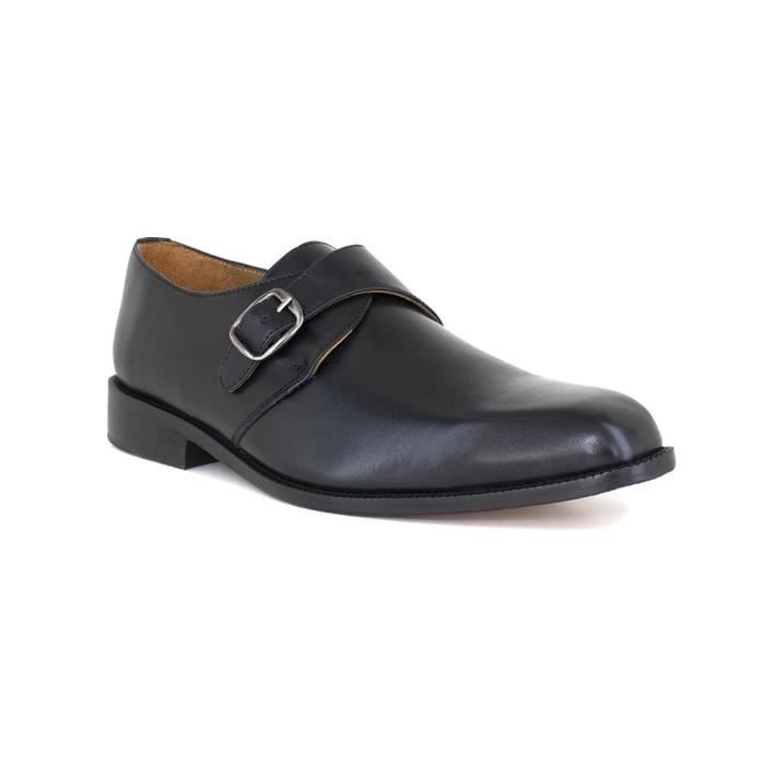 Derby Homme J.Bradford Cuir Noir JB-SATURNE