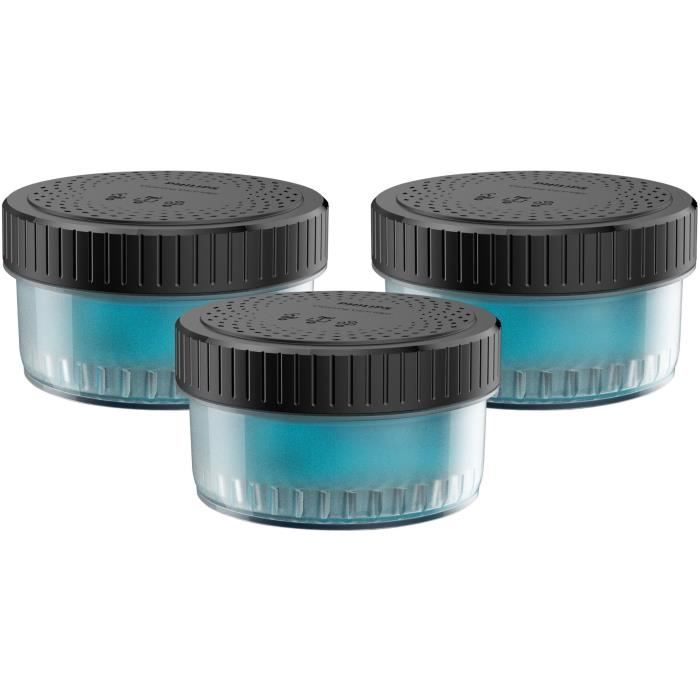 PHILIPS CC13/50 Pack de 3 recharges liquide Quick Clean Pod