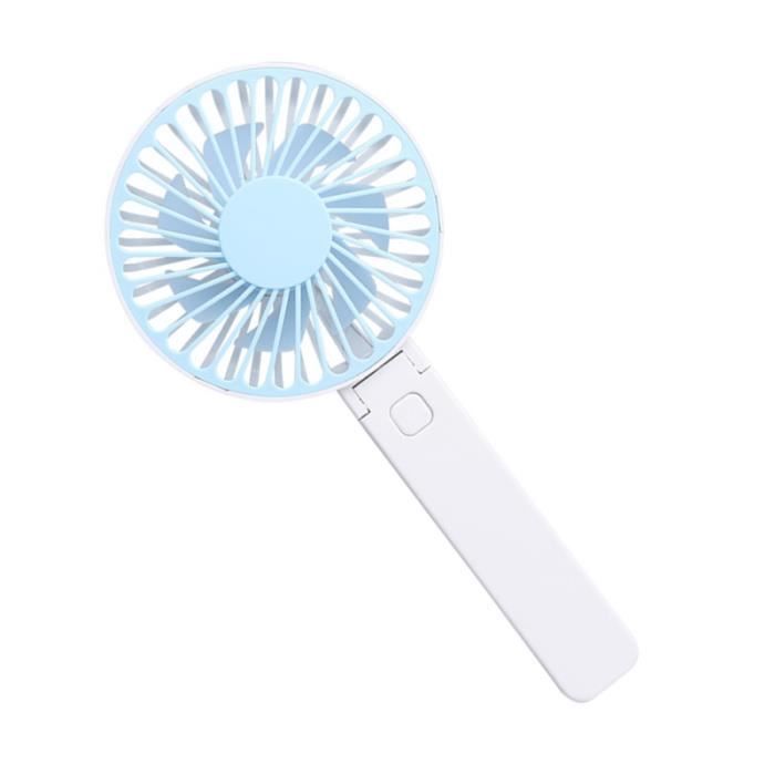 1 pc Pliant De Poche Petit Ventilateur Portable Chargement USB Mini Bureau D'été Suplies (Rose) VENTILATEUR