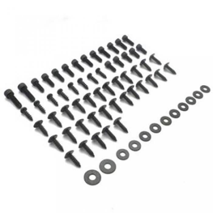 Visserie MBK Nitro pour 50 cc de NC a 15494 etat Kit de visserie vis carosserie Replay acier noir