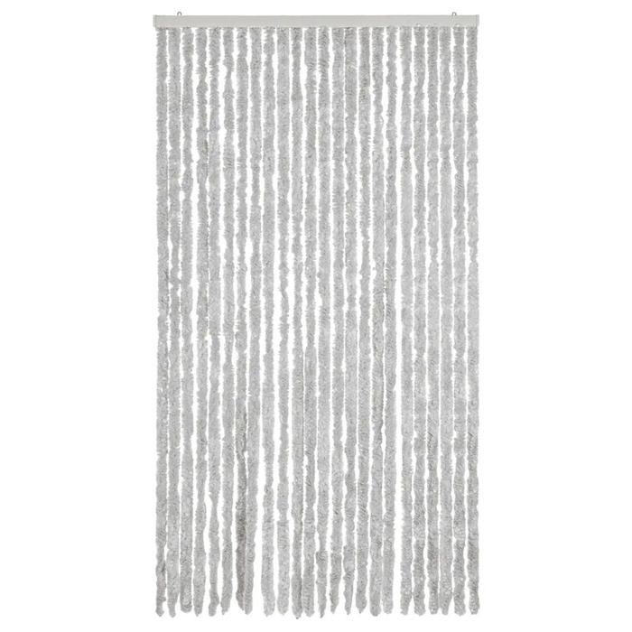 vidaXL Rideau anti-mouches 100x220 cm chenille