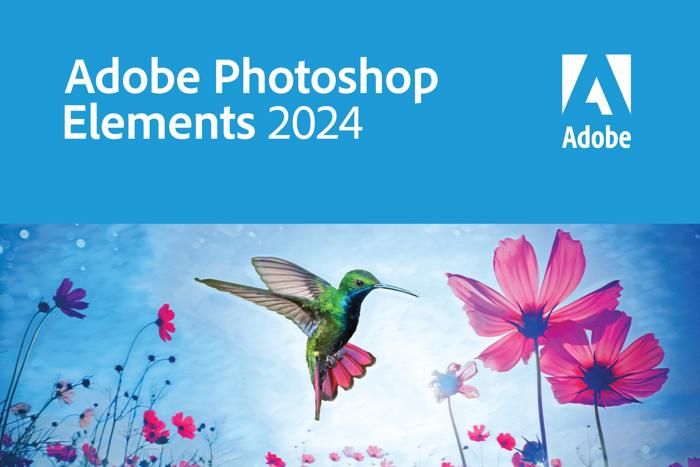 Adobe | Photoshop Elements 2024 derniere version | Software Download | Photo Editing | Video Editing (PC Online Activation) annuel