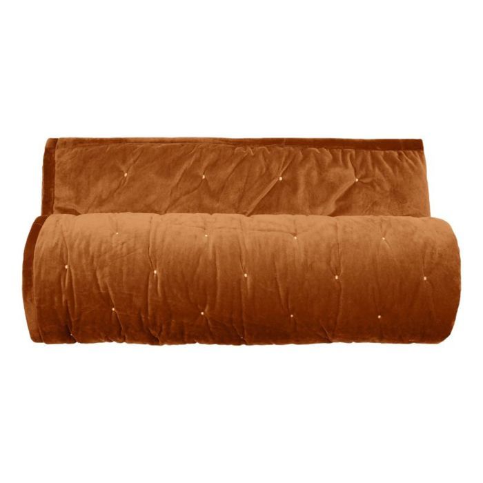 Couvre lit velours matelassé surpiqué Gipsy toutes dimensions Vent du sud - 220x240 - Gipsy Camel Couvre lit velours matelassé surpiqué Gipsy toutes dimensions Vent du sud - 220x240 - Gipsy Camel