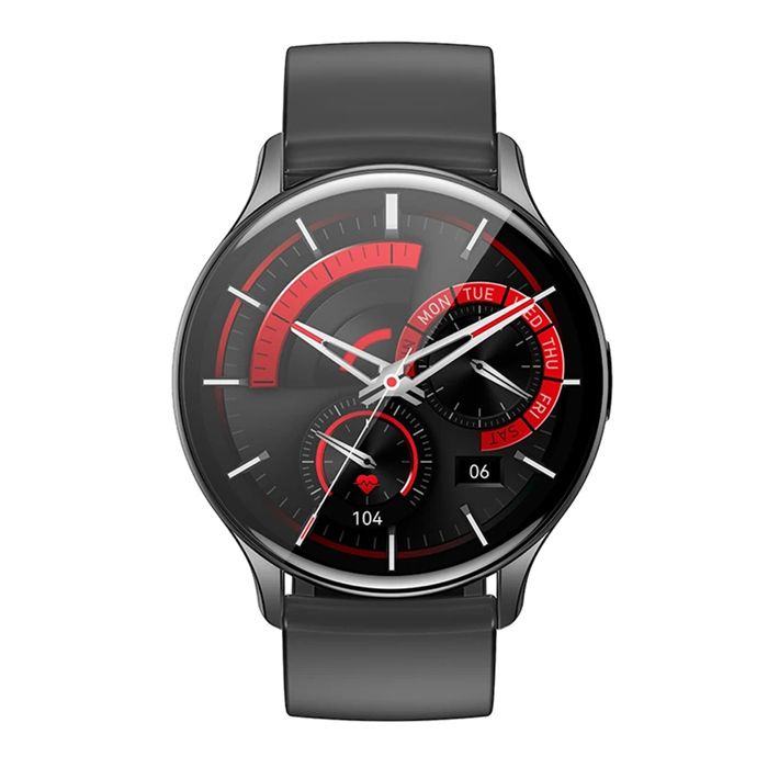 Montre 143 pouces Bluetooth 5.0 IP68 260mAh - Hoco Amoled (Y15) - Noir