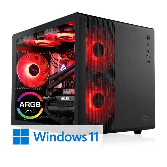 PC Gaming CSL Computer M11840H AMD Ryzen 7 GeForce RTX 5070 DDR5 RAM