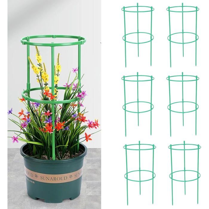 Tuteur 24x14cm Vert HDGSAFD Lot De 16 Tuteurs De Support Pour Plantes à Double Couche - Épissables - Support Pour Plantes - Phalaenopsis - Hortensia, Pivoine - Vert Clips Pour Plantes Tuteur 24x14cm Vert HDGSAFD Lot De 16 Tuteurs De Support Pour Plantes à Double Couche - Épissables - Support Pour Plantes - Phalaenopsis - Hortensia, Pivoine - Vert Clips Pour Plantes