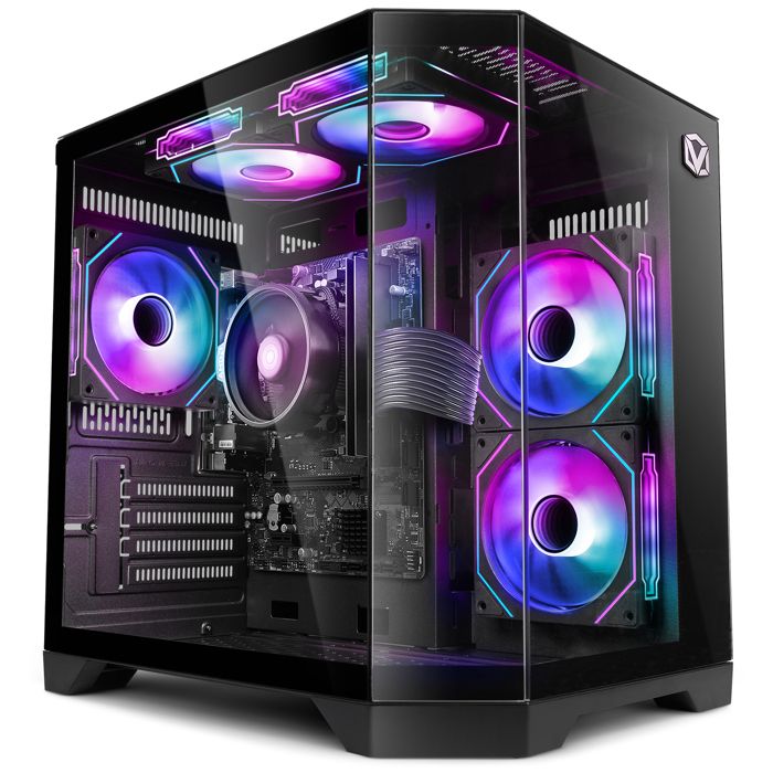 Vibox PC de bureau I-506 AMD Ryzen 3 3200G 16GB 1TB SSD Radeon Vega 8 Linux Mint WiFi - vue 2