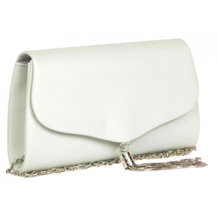 Pochette cérémonie-Nyls Création-Pochette Femme Grise Satin Classe Mariage Sac Soiree Prettya - Gris Pochette cérémonie-Nyls Création-Pochette Femme Grise Satin Classe Mariage Sac Soiree Prettya - Gris