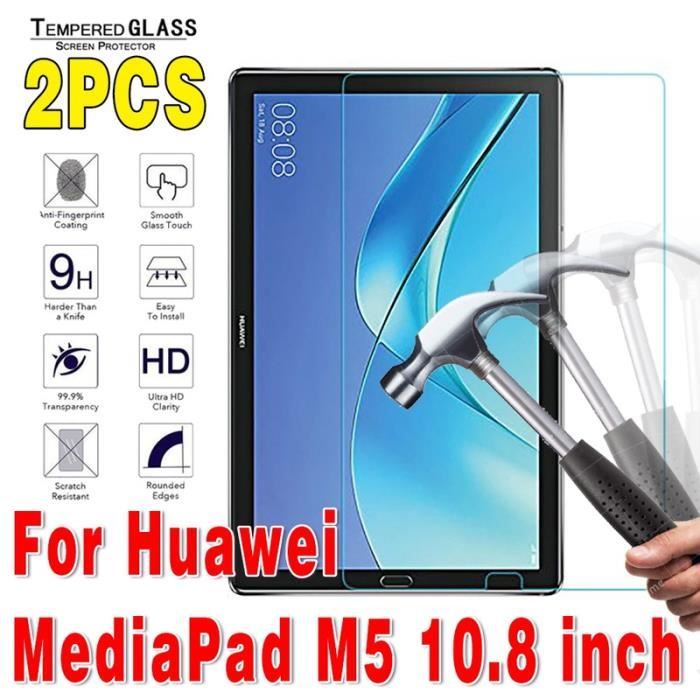1PC protezione dello schermo in vetro per Huawei mediapad