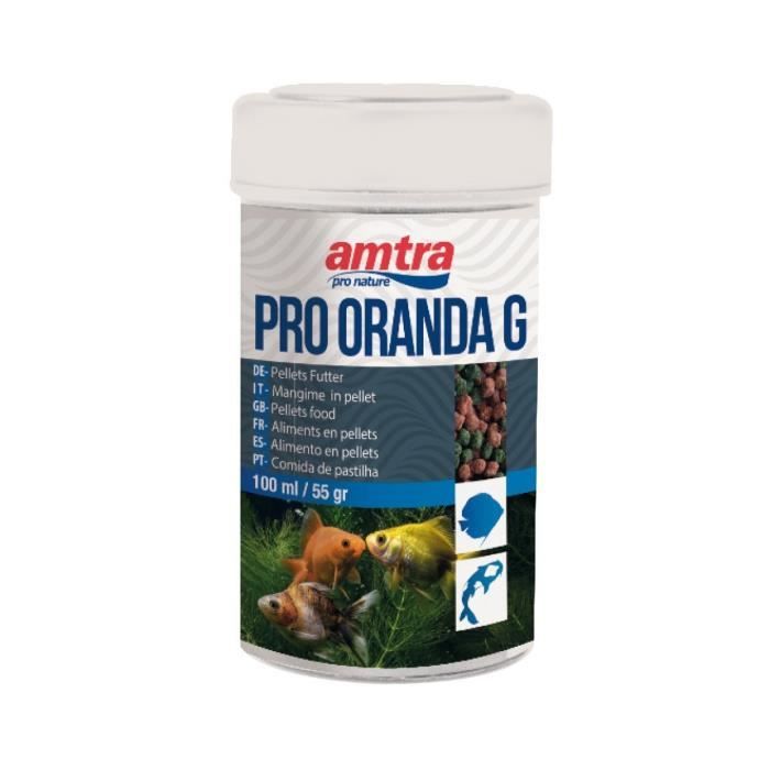 Comparer les prix de Alimentation Amtra Pro Oranda Gran - rouge/vert/vert - 250 ml