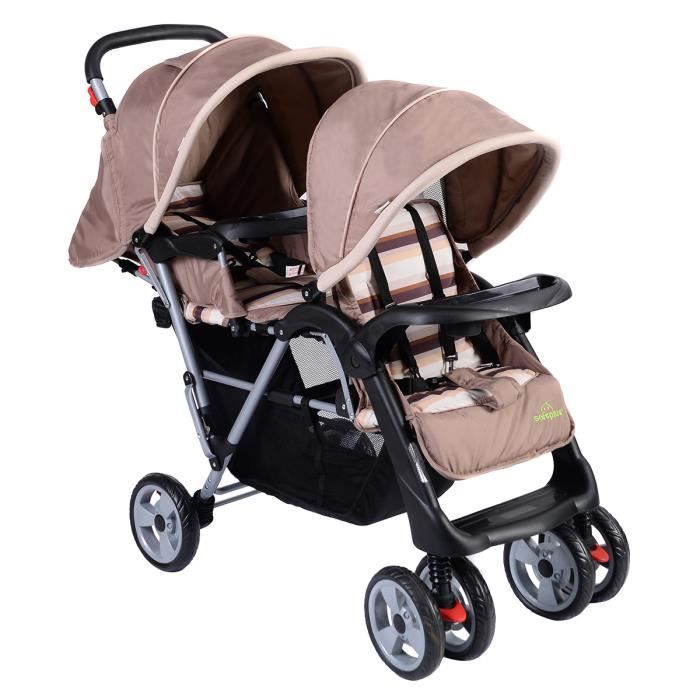 poussette pour les jumeaux