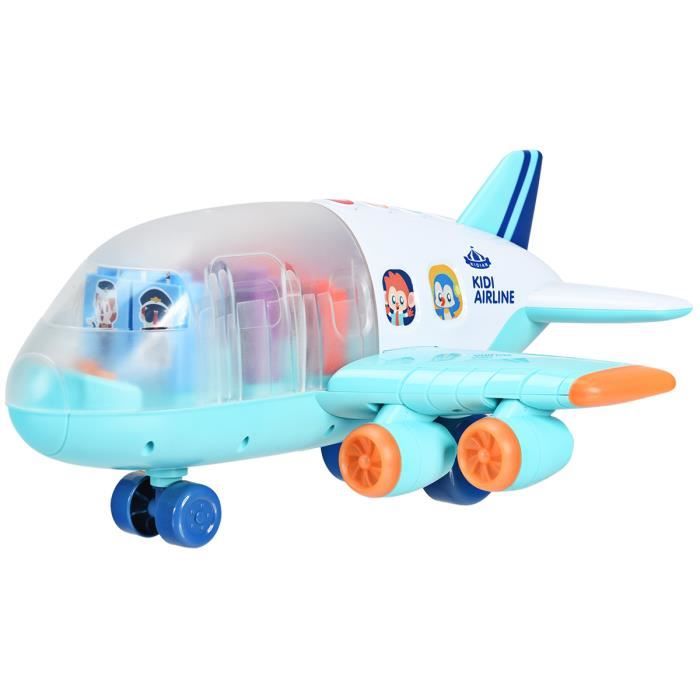 Jouet Avion Enfants avec 4 Fonctions:Diffision,Chansons,Connaissances ...