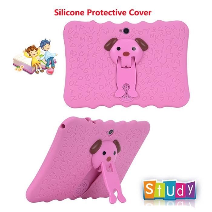 7" Tablette Tactile pour Enfant Rose cla