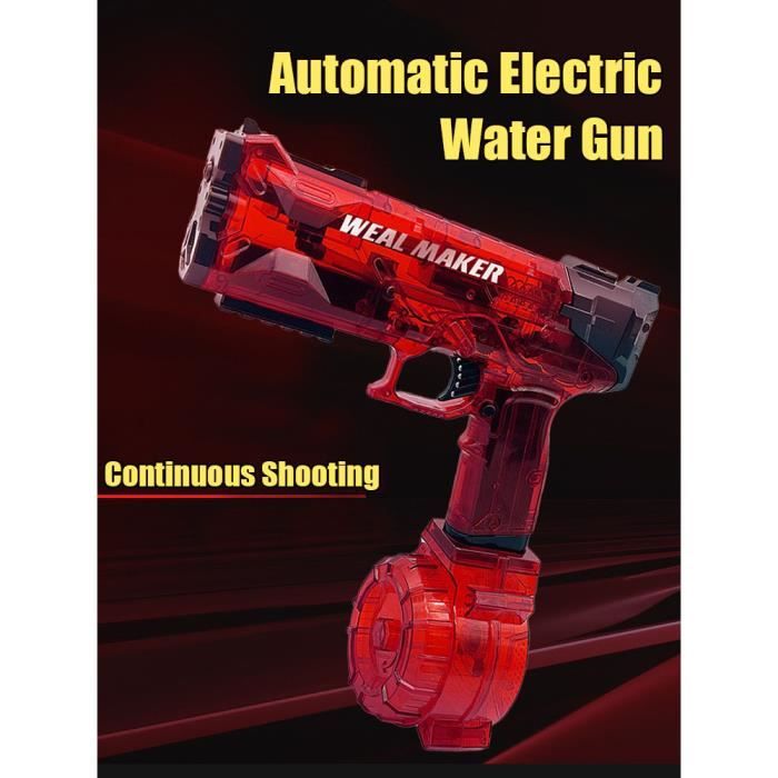 Rouge - Water Gun Electric Blaster Automatic Squirt Gun Pistol